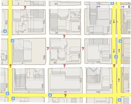 map of what are streets?