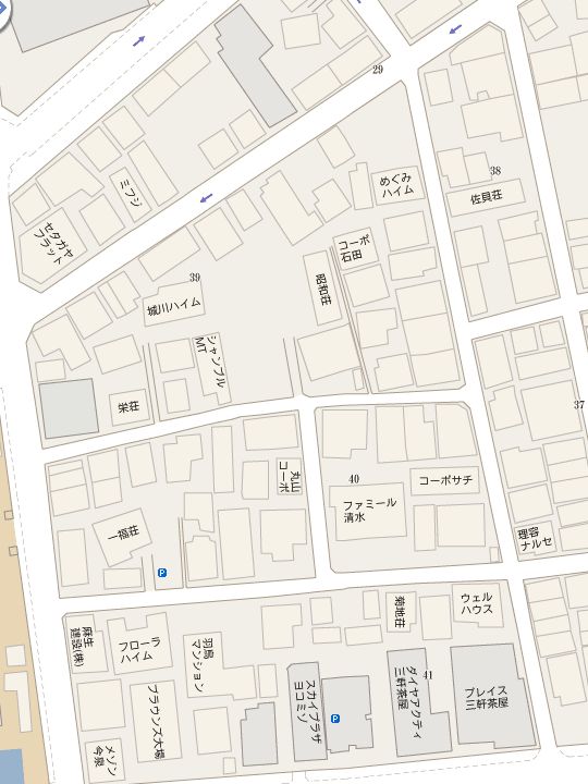 map of Tokyo