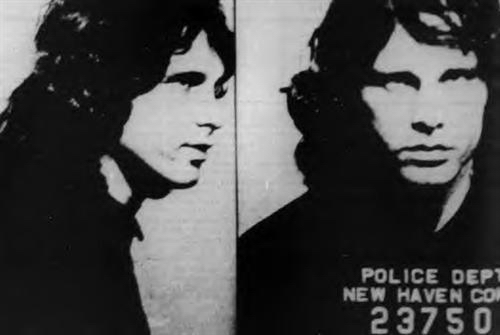 Jim Morrison mug shot