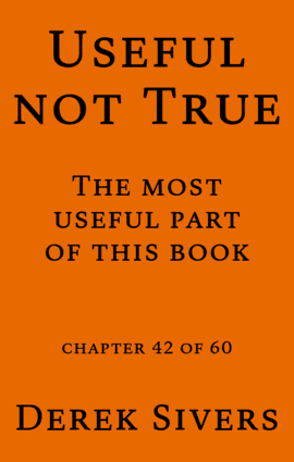 Useful Not True book chapter cover